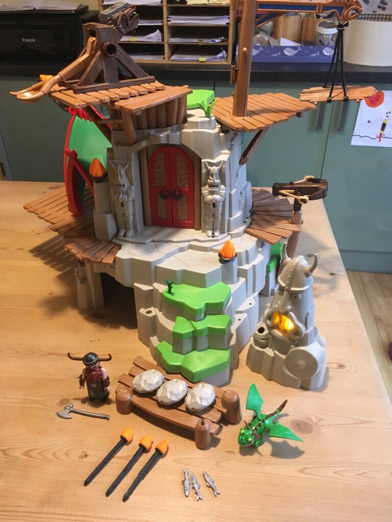 playmobil how to train your dragon berk